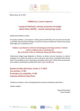 vabilo celostna prometna strategija